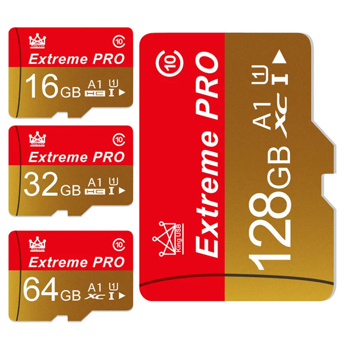 Extreme Pro - Mini SD kartica velike brzine s V10 TF karticom - Veličine do 256 GB - Idealna Flash kartica za korištenje telefona, kamere, drona