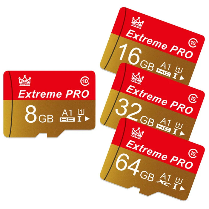 Extreme Pro - Mini SD kartica velike brzine s V10 TF karticom - Veličine do 256 GB - Idealna Flash kartica za korištenje telefona, kamere, drona