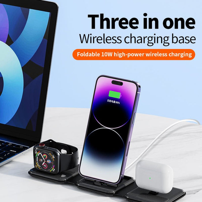 A75 Wireless Charger - 10W 7.5W 5W Fast Charging Dock, Compatible with Qi-Enabled Smart Phones, iPhone 13, 14, 14Pro, 14 Pro Max, iWatch, Airpods - Ideal for Quick and Efficient Phone Charging - Shopsta EU