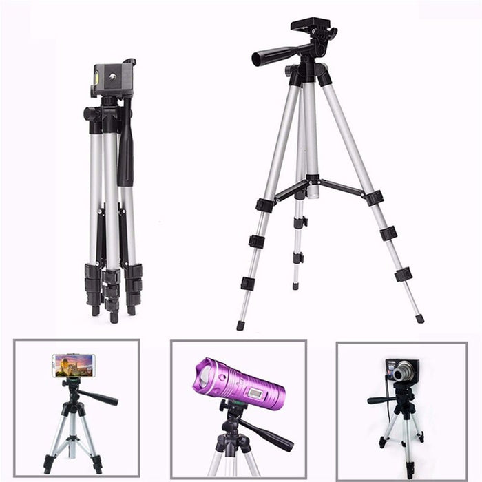 Camcorder Tripod Stand - Telescopic Mobile Phone Camera Mount - Perfect for Steady Smartphone Photography - Shopsta EU