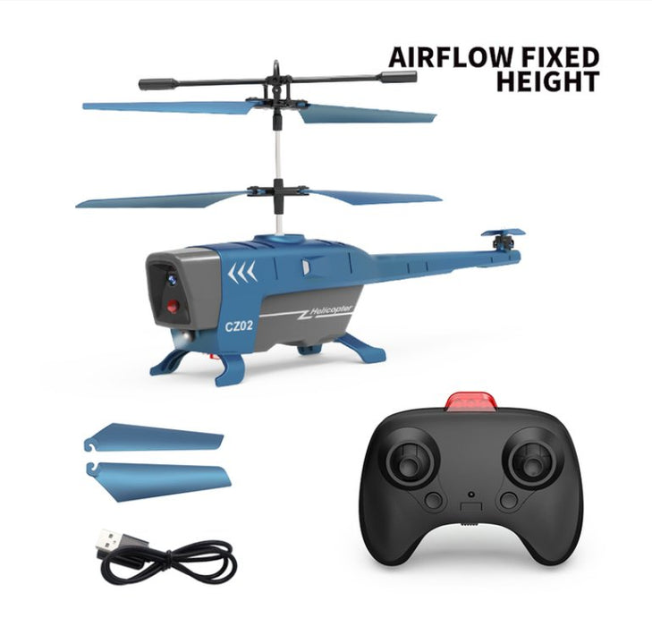 CX068 Black Ant - 2.5CH 3.5CH Intelligent Obstacle Avoidance Airflow Fixed Height RC Helicopter with USB Charging - Perfect for Beginner Flyers and Indoor Entertainment - Shopsta EU