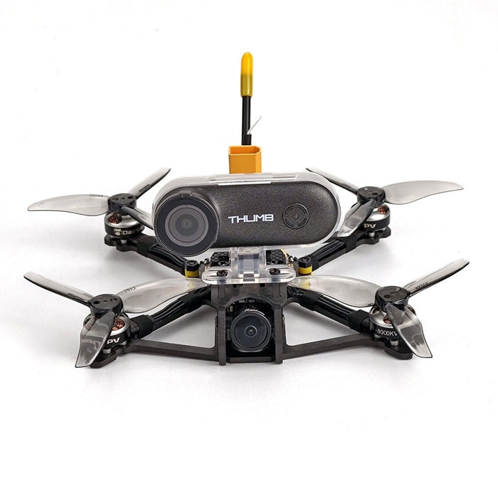 DarwinFPV TinyAPE - Freestyle 2.5" 2-3S FPV Racing RC Drone, RunCam Nano4, 1103 Motor, 600mW VTX, Thumb Camera - Ideal for ELRS Enthusiasts and Drone Racers - Shopsta EU