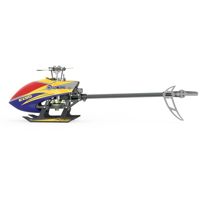 Eachine E150 2.4G 6CH - 6-Axis Gyro 3D6G Dual Brushless Direct Drive Motor Flybarless RC Helicopter - BNF Compatible with FUTABA S-FHSS for Enthusiasts - Shopsta EU