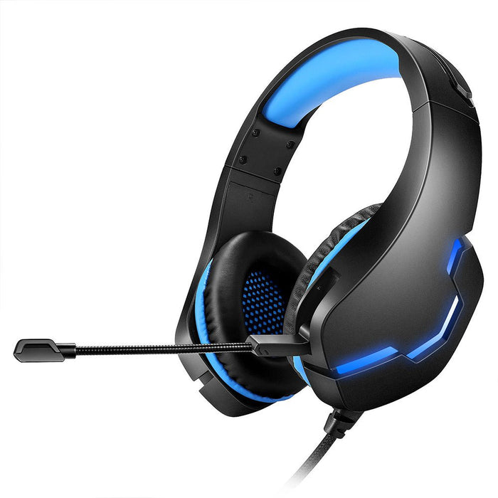 GH10 Gaming Headset - 40mm Driver Unit, USB 3.5mm Wired Bass, Stereo Video for PS4, Computer & PC - Perfect for Gamers & Video Enthusiasts - Shopsta EU