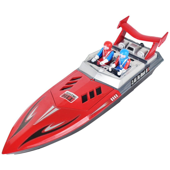 High-Speed H11 2.4G 4CH RC Boat - Waterproof, 20km/h Electric Racing Speedboat for Lakes & Pools - Perfect Remote Control Toy for Kids & Adults - Shopsta EU