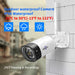 Hiseeu Wireless 8CH 4PCS 3MP - Two-Way Audio Security PTZ 5X Digital Zoom, Outdoor Bullet WIFI IP Cameras, Waterproof CCTV Kit - Ideal for Home Surveillance and Property Protection - Shopsta EU