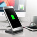 Qi Wireless Charging Stand - 10W Dual Coils Fast Phone Holder for Qi-Enabled Devices - Ideal for iPhone, Samsung, and Huawei Users - Shopsta EU